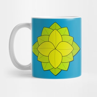 Green Succulent Mug